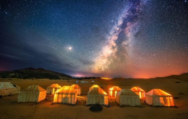 noche en el desierto marruecos