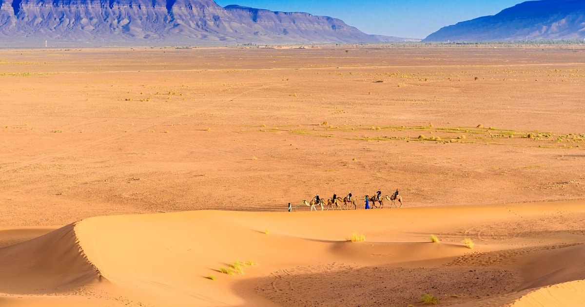 Excursión Desierto Zagora 2 Días desde Marrakech 1 Foto de una aventura de senderismo en camello con Alma Bereber Tours en una Excursión Desierto Zagora 2 Días desde Marrakech.