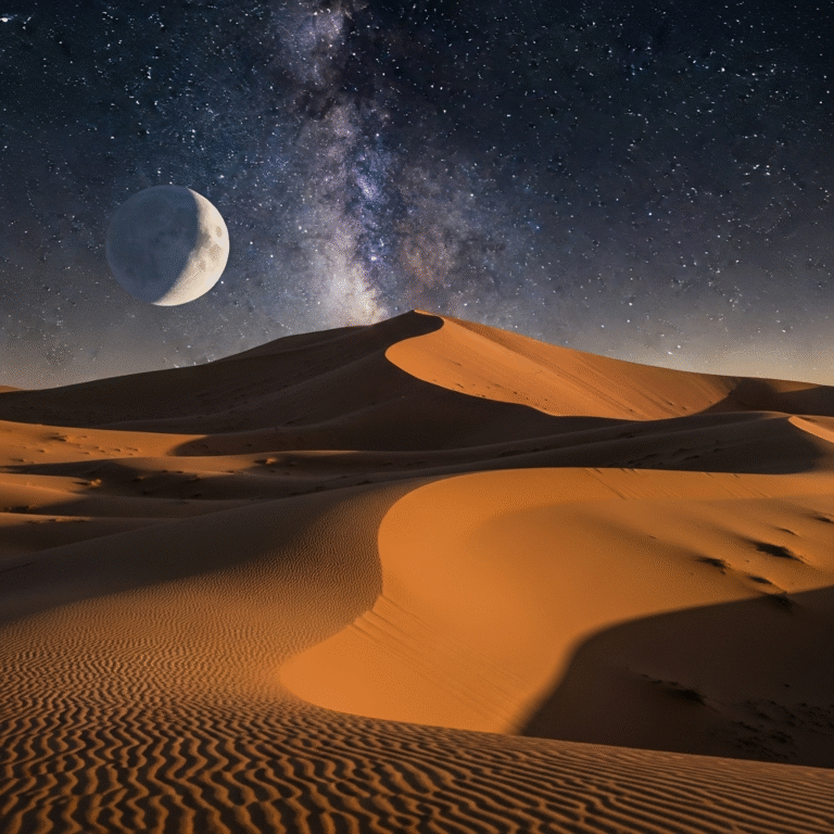 Noche en el Desierto de Merzouga: Una Experiencia Mágica Bajo las Estrellas